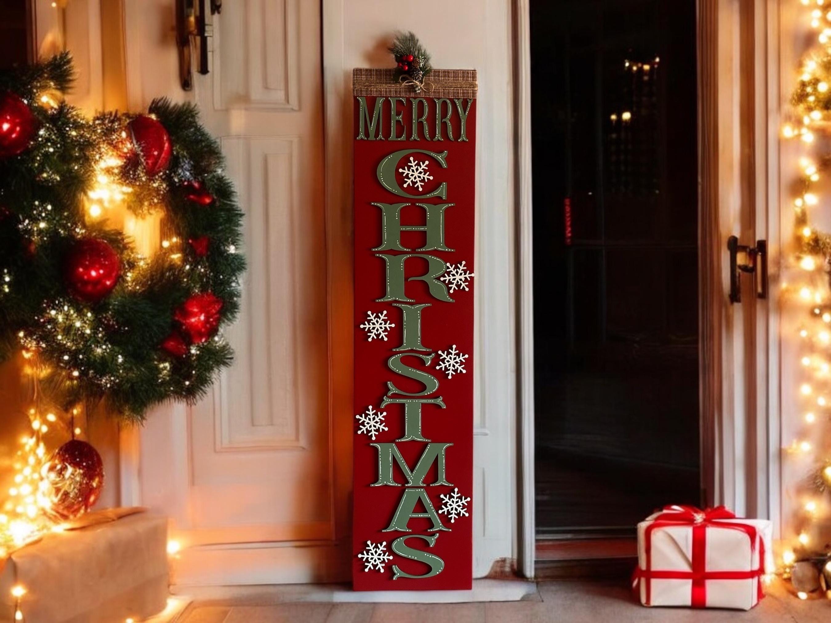 Noel Christmas Sign | Porch Sign | Christmas Home Decor | Christmas Sign | Christmas Porch Sign | Merry Sign | Christmas Decor